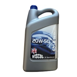 Rock Oil 02110 Viscol 20W-50 specialist mineral oil, API SF / CC - 4.5L